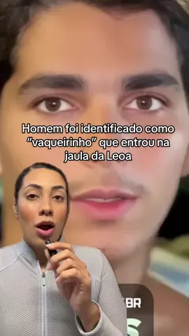 Homem de 19 anos foi identificado como vaqueirinho que entrou na jaula da Leoa em João Pessoa. Ele foi encaminhado pra tratamento psicológico | jaula da leoa | bita  #noticias #fyyp #leoa 