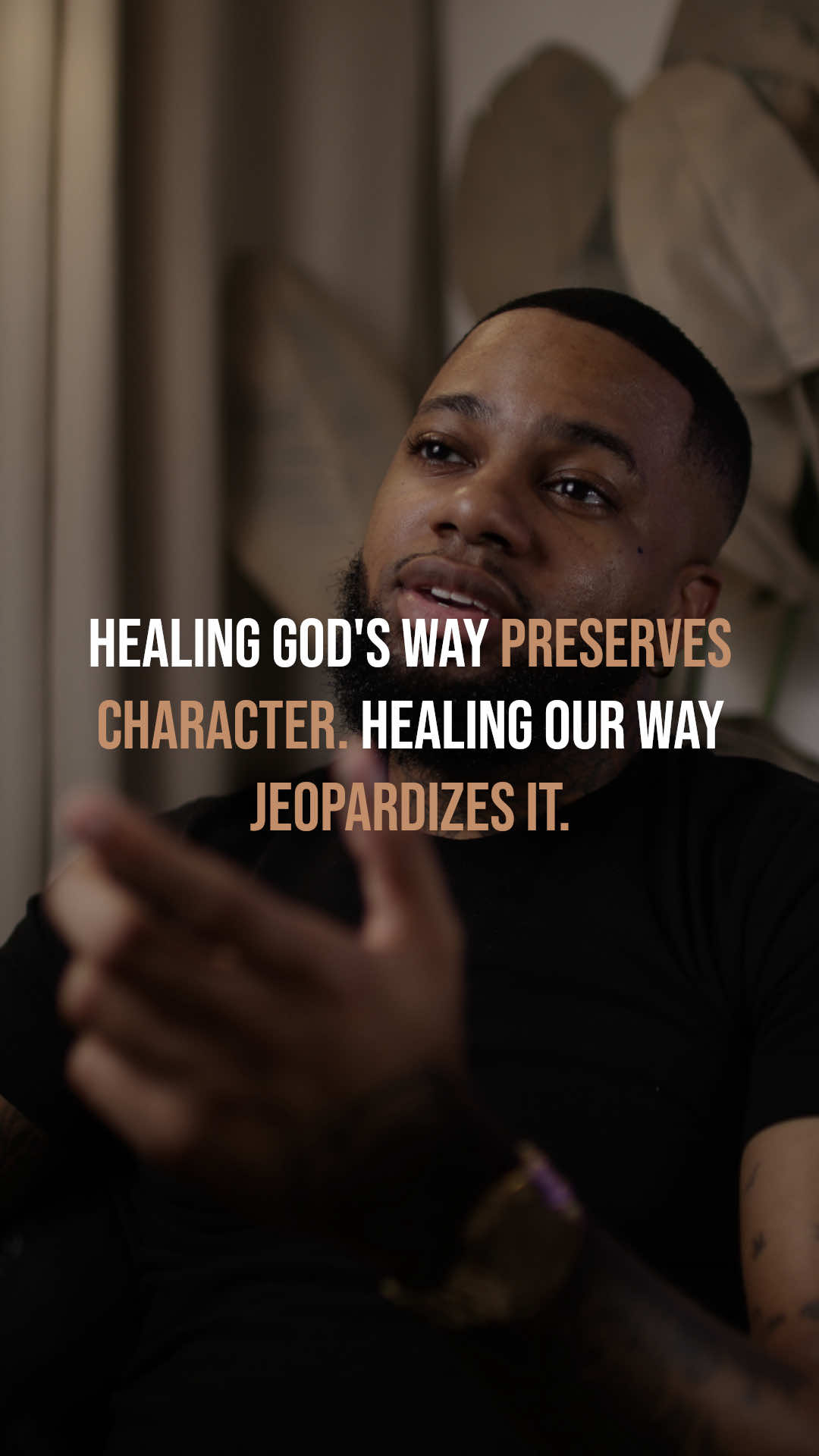 Healing God’s way preserves your character… healing your way just preserves your walls.⁣ ⁣ #HealingJourney #healingera #inspiration #motivation #forgiveness 