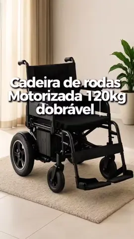 Cadeira de Rodas Motorizada Dellamed Dobrável até 120 kg Assento#achadinhosshopee #achadinhosimperdiveis @shoppelink_afiliados @shoppelink_afiliados 