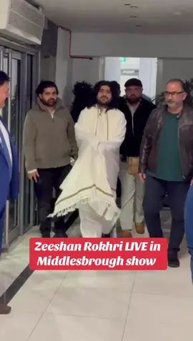 Zeeshan Rokhri LIVE in Middlesbrough show by @samaraeventsuk Samara Events UK 🇬🇧
