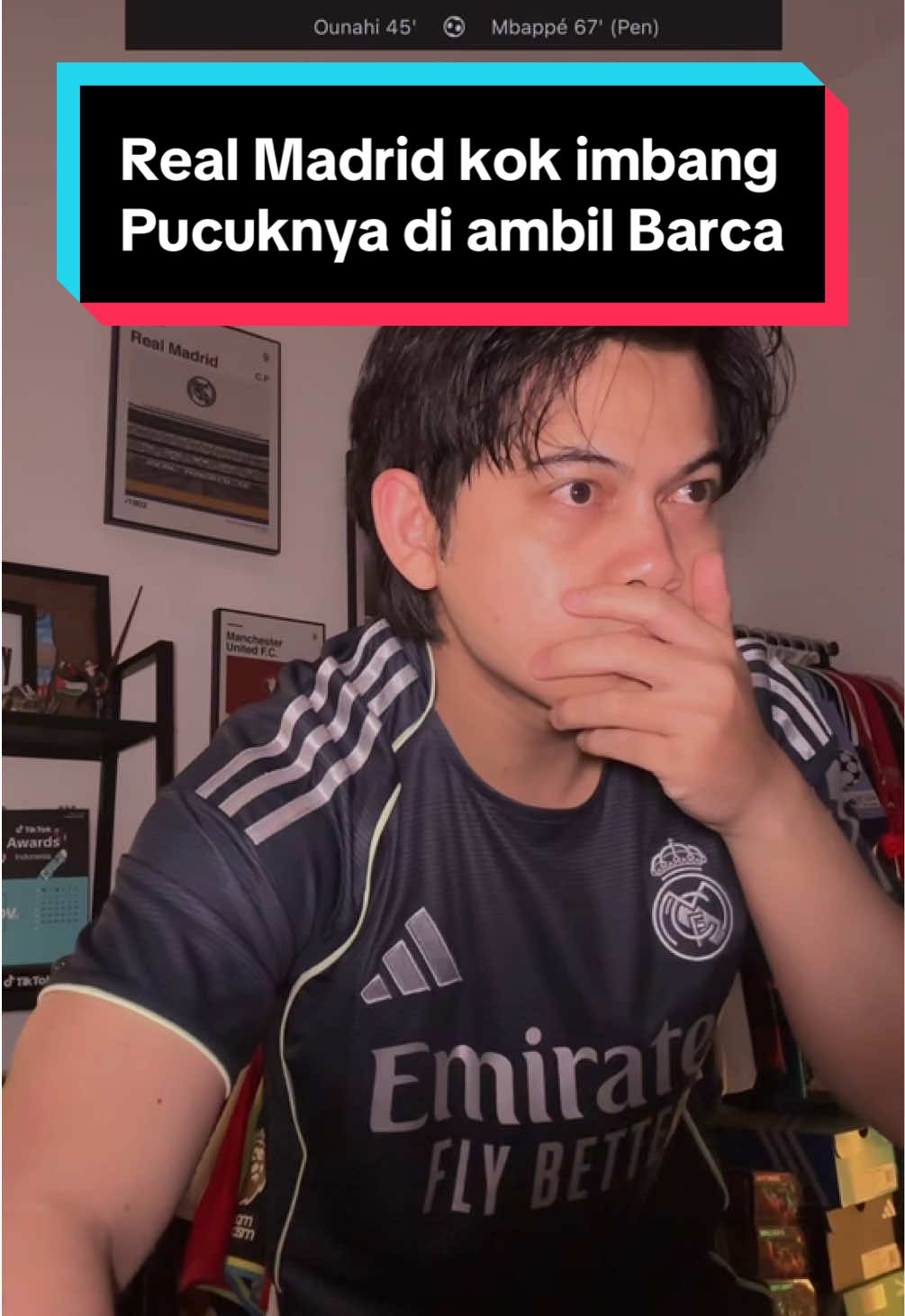 Udah pake Pinalty loh! #realmadrid #madrid #olahragatiktok 