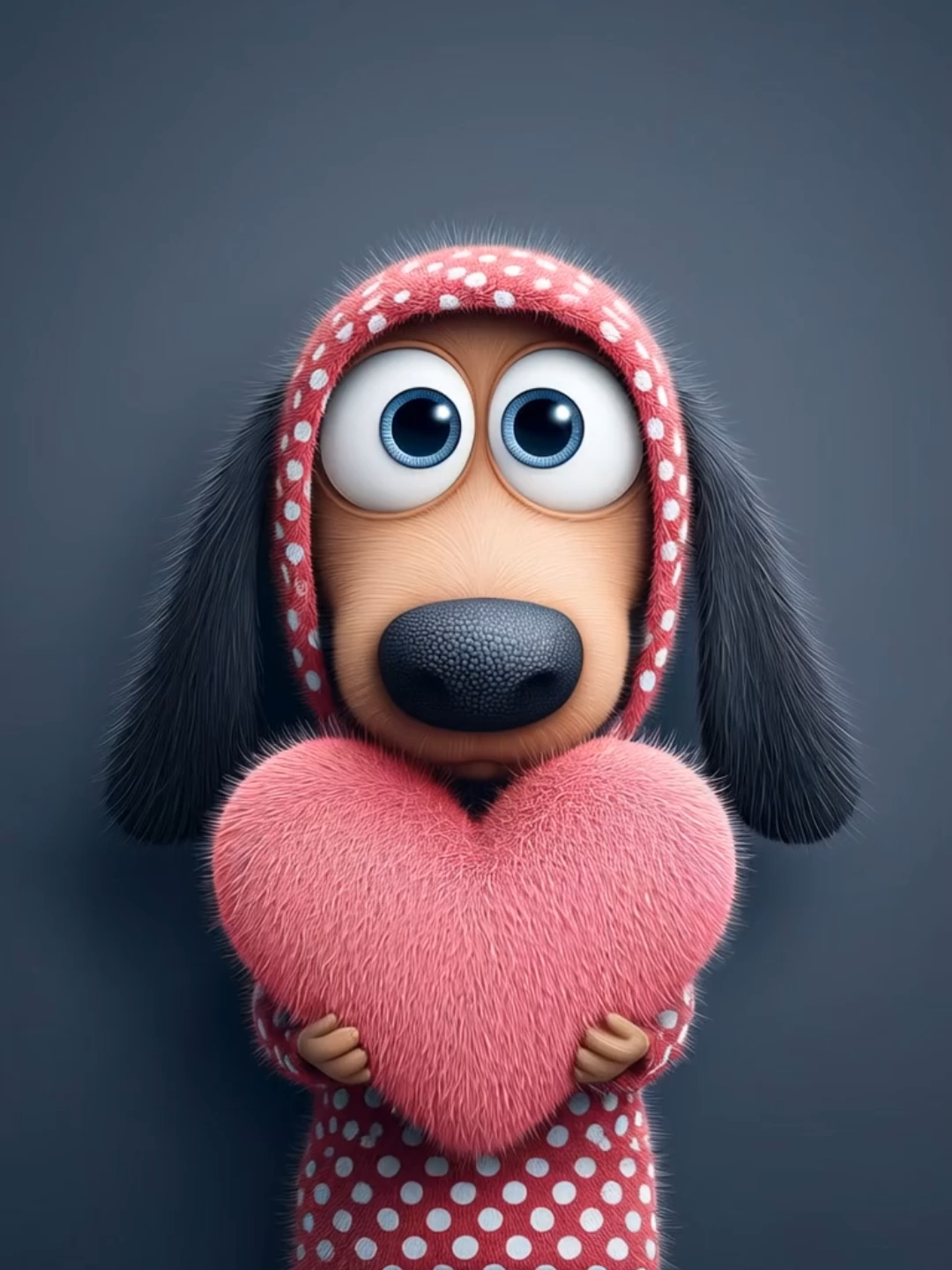 Live Wallpaper | He Brought You His Heart #puppylove #livewallpaper #dachshund #heartwarming #cozyvibes #sweetmoments #adorable #aivideo #wallpapervideo