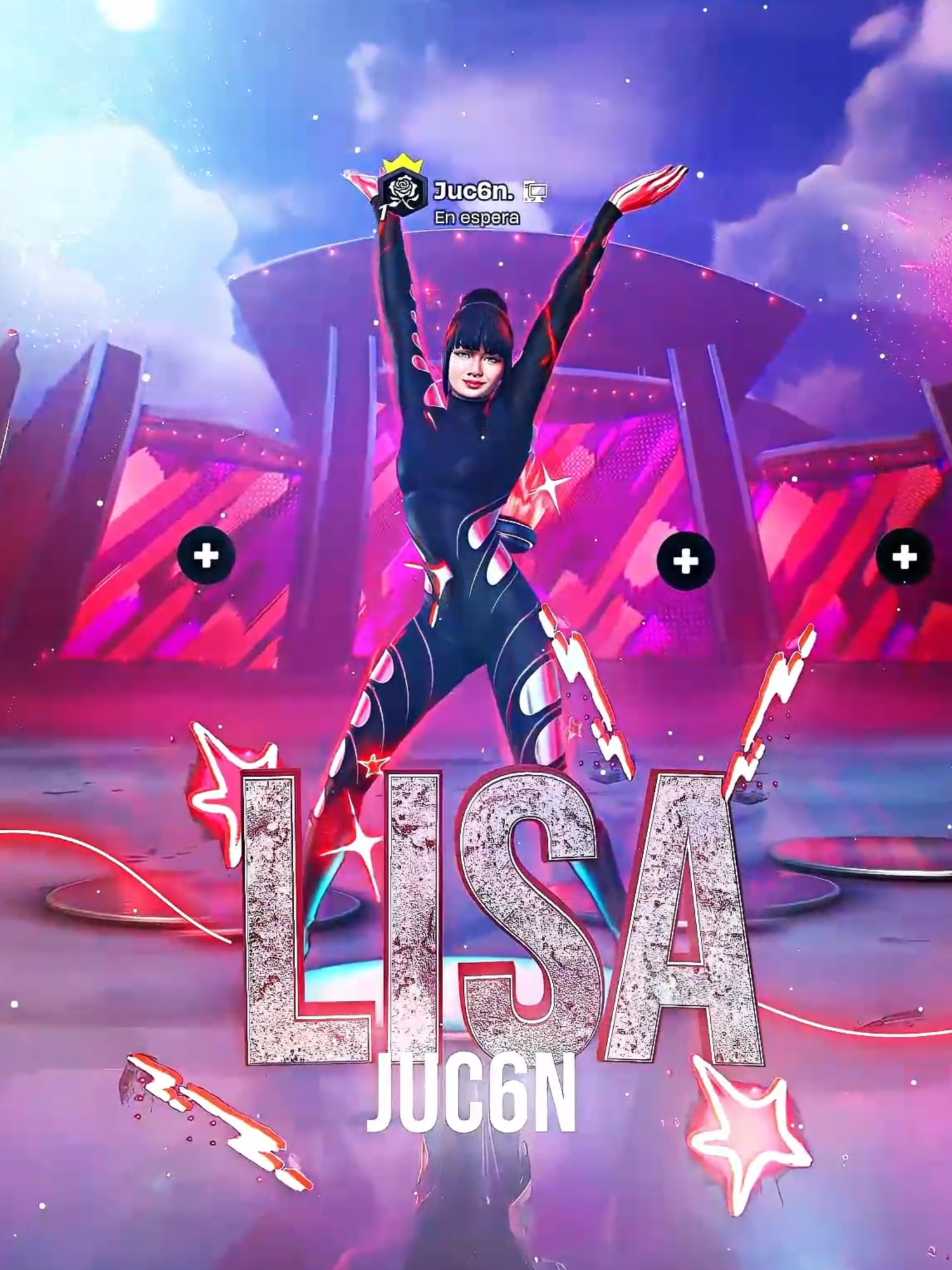 @lalalalisa_m FINALLY IN FORTNITE, HER SKIN IS SO CUTEEEE #fortnite #edit #creator #vidagamer #LISA #lalisa #blackpink @