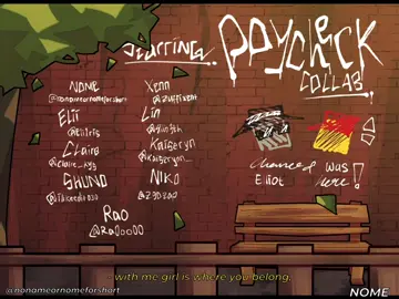 #PAYCHECK | SURPRISE! Happy 1st of december! and to celebrate with that, we present to you a small paycheck collab! i hope you guys liked it as much as we did, everyone in this collab has been such an amazing people to collab with🥹 its such an honor to host a collab with all these amazing people!!❤️ i’ve had a great time talking and generally bond with everyone in this collab its such a blast to see everyone loves paycheck as much as i do… again, thank you all so much!!!  love ya guys <33 - Elii @Elii1ris  - Claire @Claire!! 🎰🍕  - Shuno @S H U N O  - Xen @zuffixent  - Lin @Lin  - Kaiseryn @Kaiseryn - Niko @i eat apples and bananas  - Rao @Rao  #forsaken #roblox #chance #elliot 