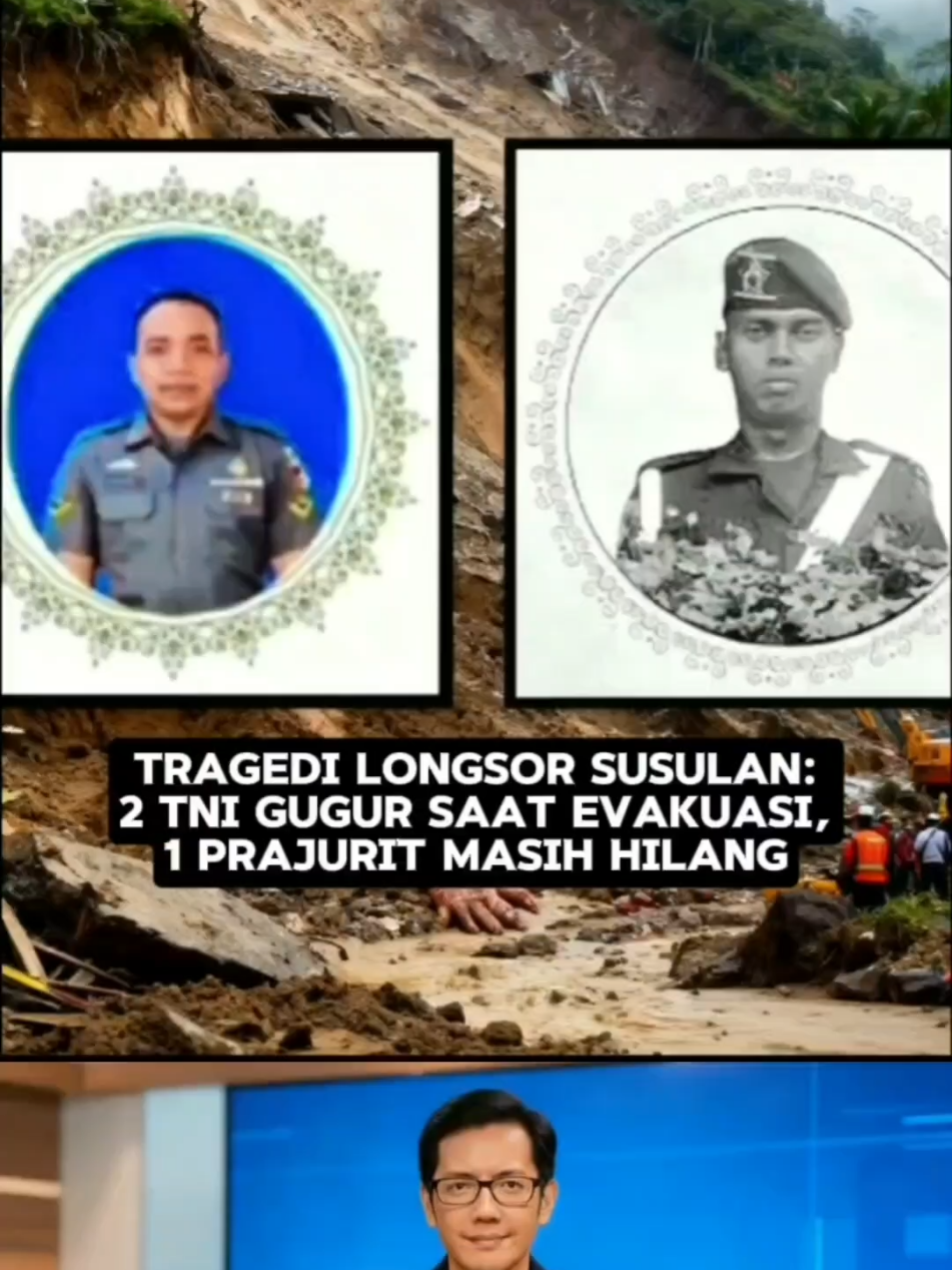 Tragedi longsor susulan di Padang Panjang merenggut dua prajurit TNI yang tengah bertugas mengevakuasi warga. Satu prajurit lainnya masih dalam pencarian. Mari kita kirimkan doa terbaik untuk para pahlawan yang gugur dalam tugas kemanusiaan. #longsor #padangpanjang #sumbar #tni #evakuasi #bencanaalam #longsorsusulan #bertugasmengabdi #ceritanusantara