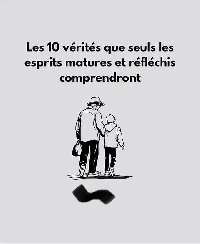 Vous croyez que la vie est douce ? Lisez ça et revenez me voir. 1. L'AMBULANCE NE FAIT PLUS DE BRUIT QUAND ELLE VIENT CHEZ VOUS Tout le monde s'en fout de vos problèmes jusqu'à ce qu'ils deviennent LÉTALS. Vos cris sont du bruit. Votre douleur est invisible. Quand c'est VOTRE tour, le silence des autres vous écrase. 2. LA TRAHISON EST RÉELLE QUAND L'EAU A CUIT LE POISSON Celui qui vous dit 