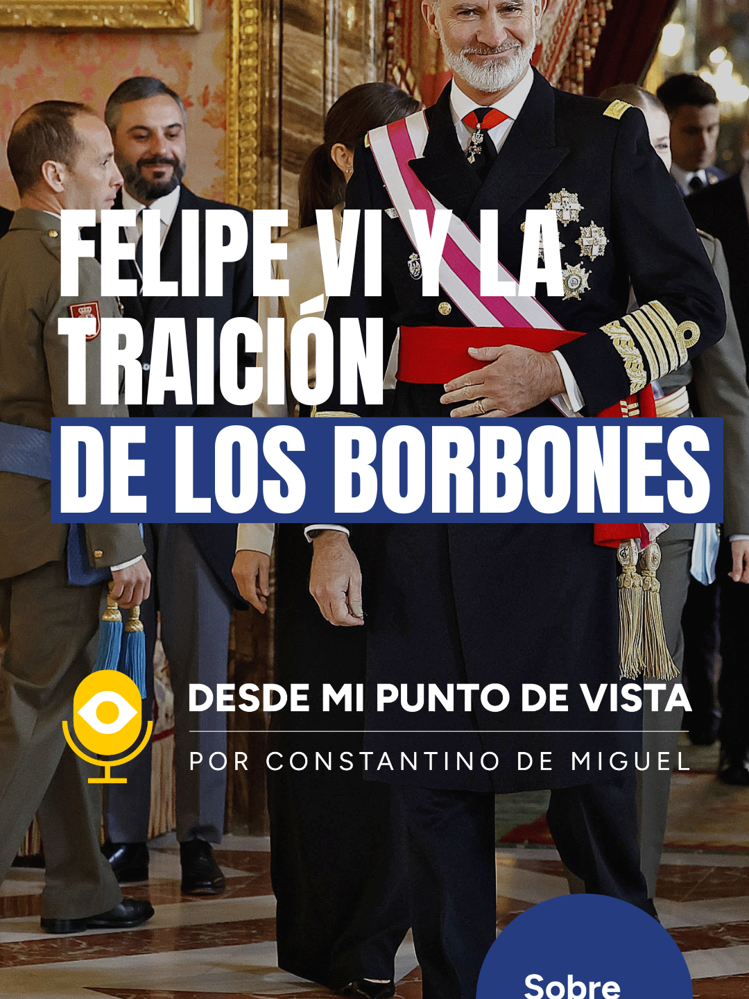 👑 Felipe VI y la herencia borbónica: tres siglos de historia, una misma consecuencia.  Desde la llegada de Felipe V, España pasó del Imperio a la dependencia,  del liderazgo global al vasallaje económico y cultural. ⚖️ Hoy, el Rey calla ante el desmantelamiento institucional.  ¿Puede sobrevivir una nación sin voz, con un trono que no la defiende? 👉 Descubre la historia completa en mi canal.