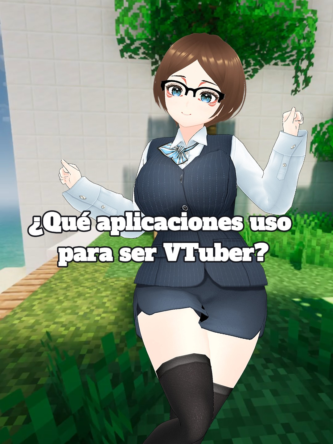 ¿Qué aplicaciones uso para ser VTuber? #krypsy #vtuber #español #vseeface #español #streamerpequeño #configuraciones  #foryou #fyp #parati #gaming #waifu