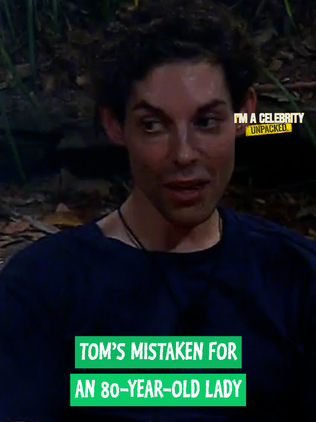 Tom spills the beans on his time on The Voice! 🎤 #ImACeleb  @officialt.r.w