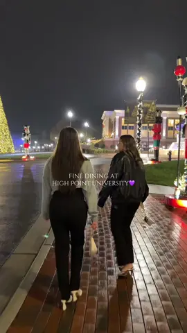 dinner with my bestfriends! @Aly Deters @steph 💞🌟🌷 | @High Point University #18 #finedining #dininghall #hpu 