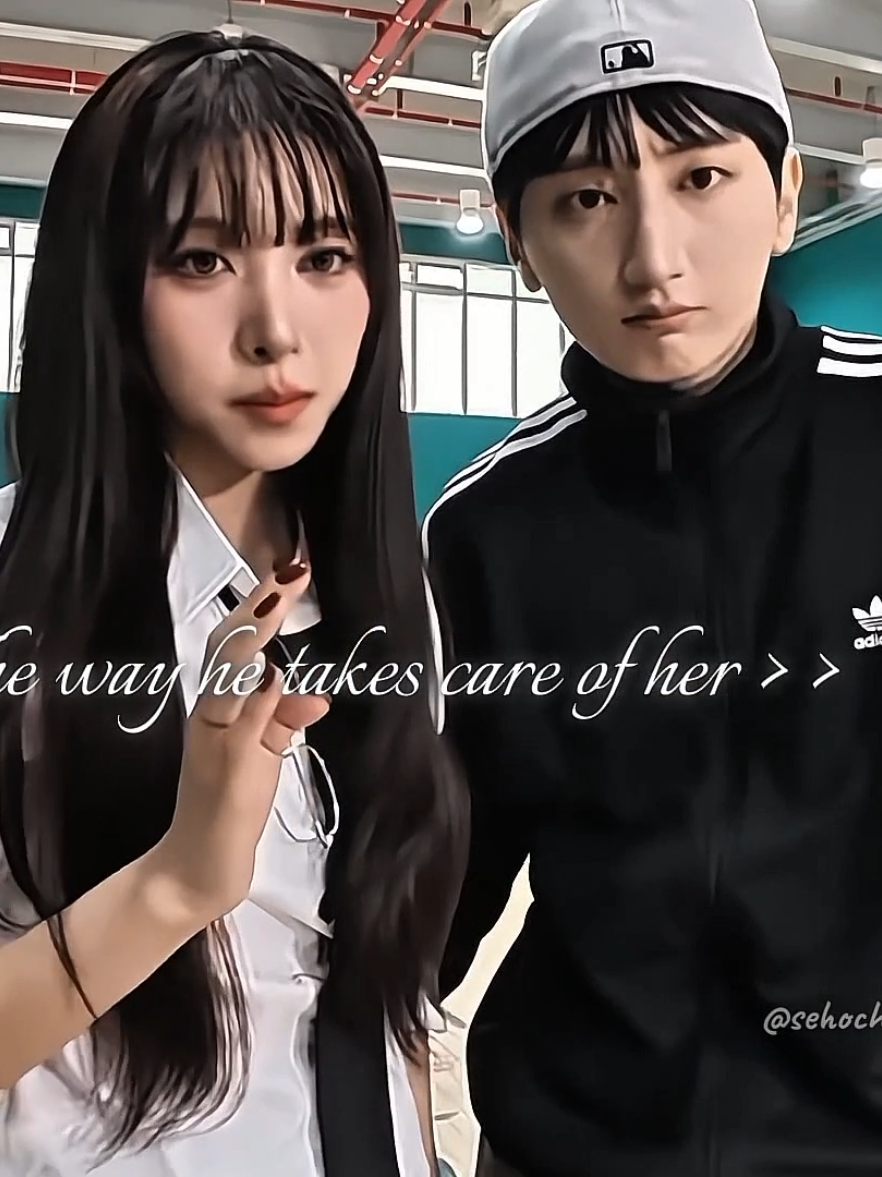 the sweetest couple ever!🥺❤️‍🩹 @H2 Day @o___xlip  . . . . . . #seyoungartbeat #jihoartbeat #sejiho #artbeat #cutecouple 