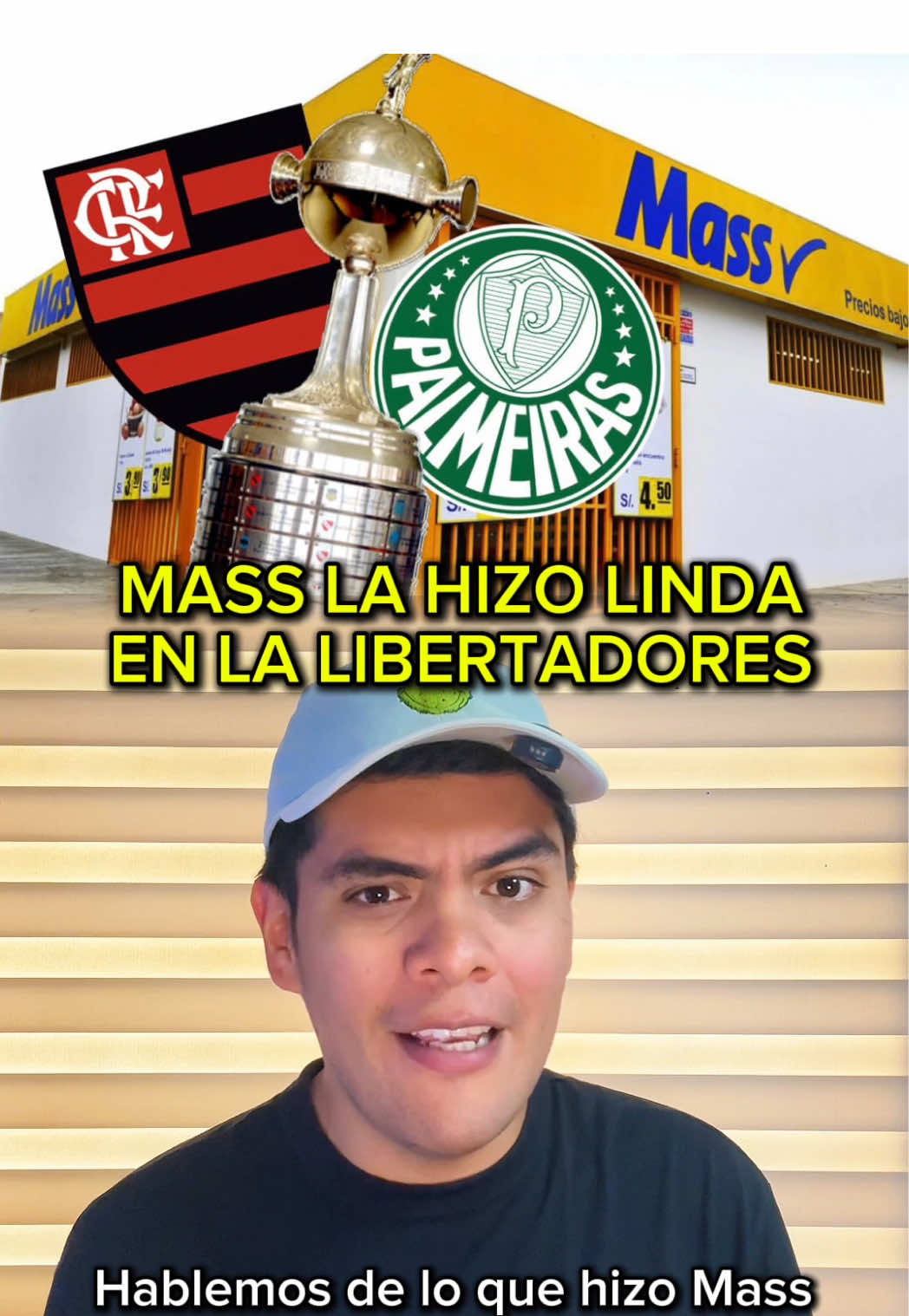 Y tú, viste la tienda de @Tienda Mass Perú camino al estadio?  Qué te pareció? 👀 #perú #marketing #libertadores2025 #futbolbrasileño #tiendasmass 