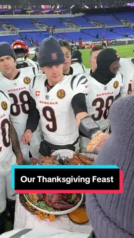 Some leftovers from our Thanksgiving feast 😤 #bengals #nfl #joeburrow #jamarrchase 