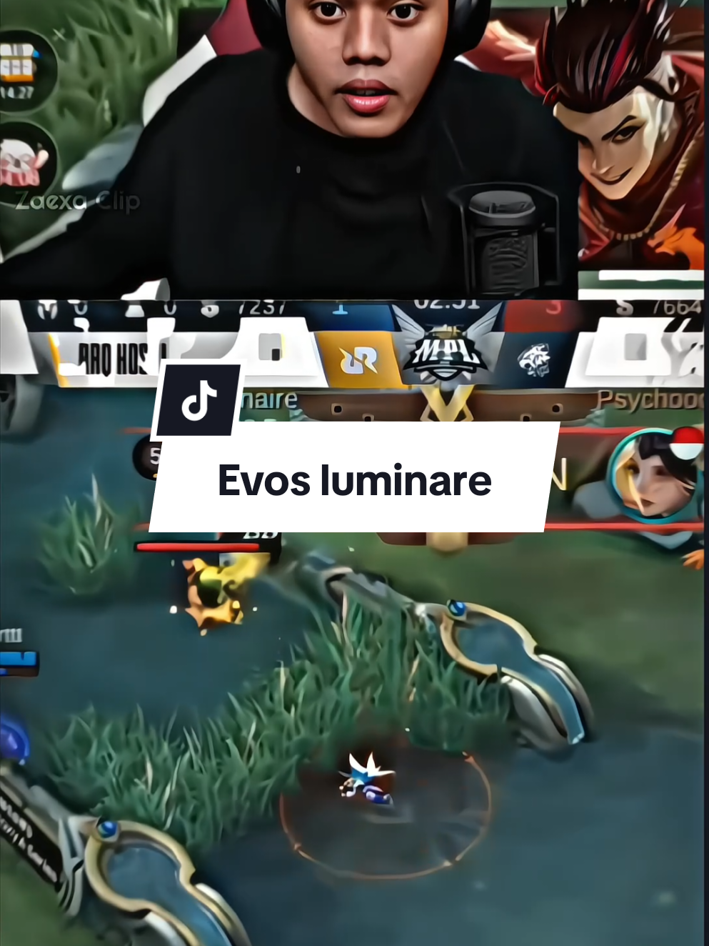 Parsha didikan Sanz gak pernah gagal😎🤫#evosluminaire #luminaire #MLBBXSpongeBob #MLBBFriendFest #MLBB 