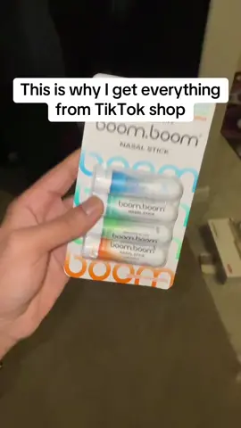If you’re having a hard time breathing through your nose because of allergies or stuffy nose try this to help you breathe better and get your energy going #energy #boomboom #nose #nasalstick 