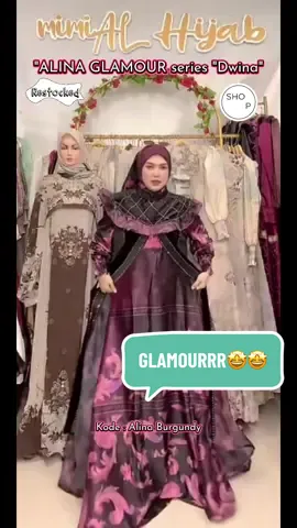 AWASS KEHABISAN LAGII🔥🔥 #fypシ゚ #gamisbrandedoriginal #gamismewah #dwina #alinaseriesbydwina 