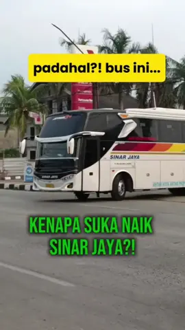 KENAPA BANYAK ORANG SUKA NAIK BUS INI? PDHL KAN... #sinarjaya #busmania #bus #CapCut 