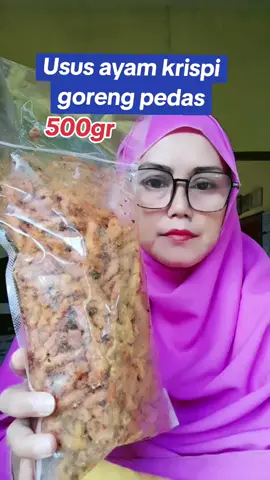 500gr usus ayam krispi goreng pedas rasa daun jeruk cemilan kita semua #SipalingAffilite #cratorsearchinsight 
