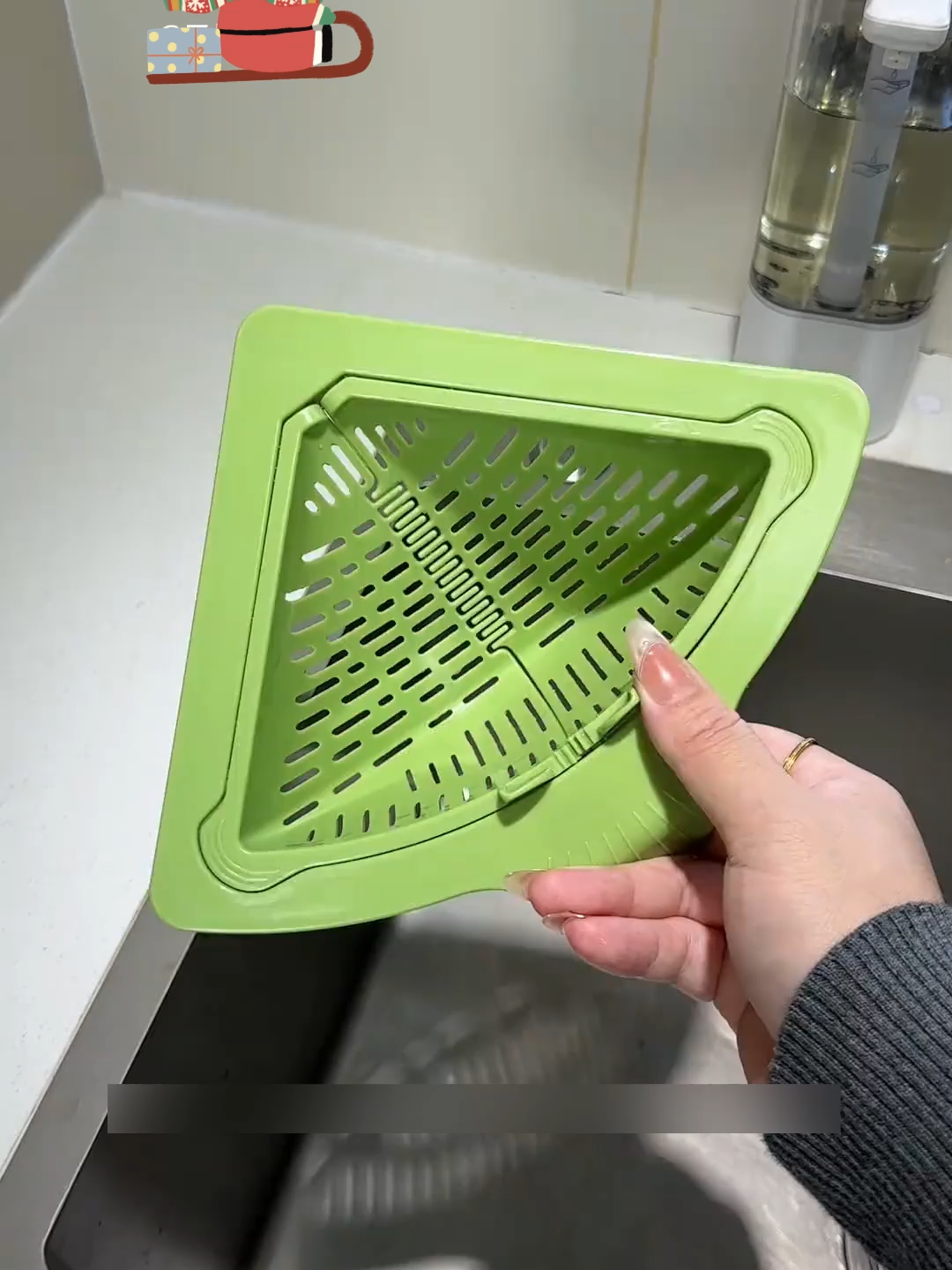 Hít chặt không rơi! Thoát nước siêu nhanh! Bếp sạch thoáng ngay! #gadung #reviewgiadung #trendvn #musthave #hotitem#dungcuvesinh