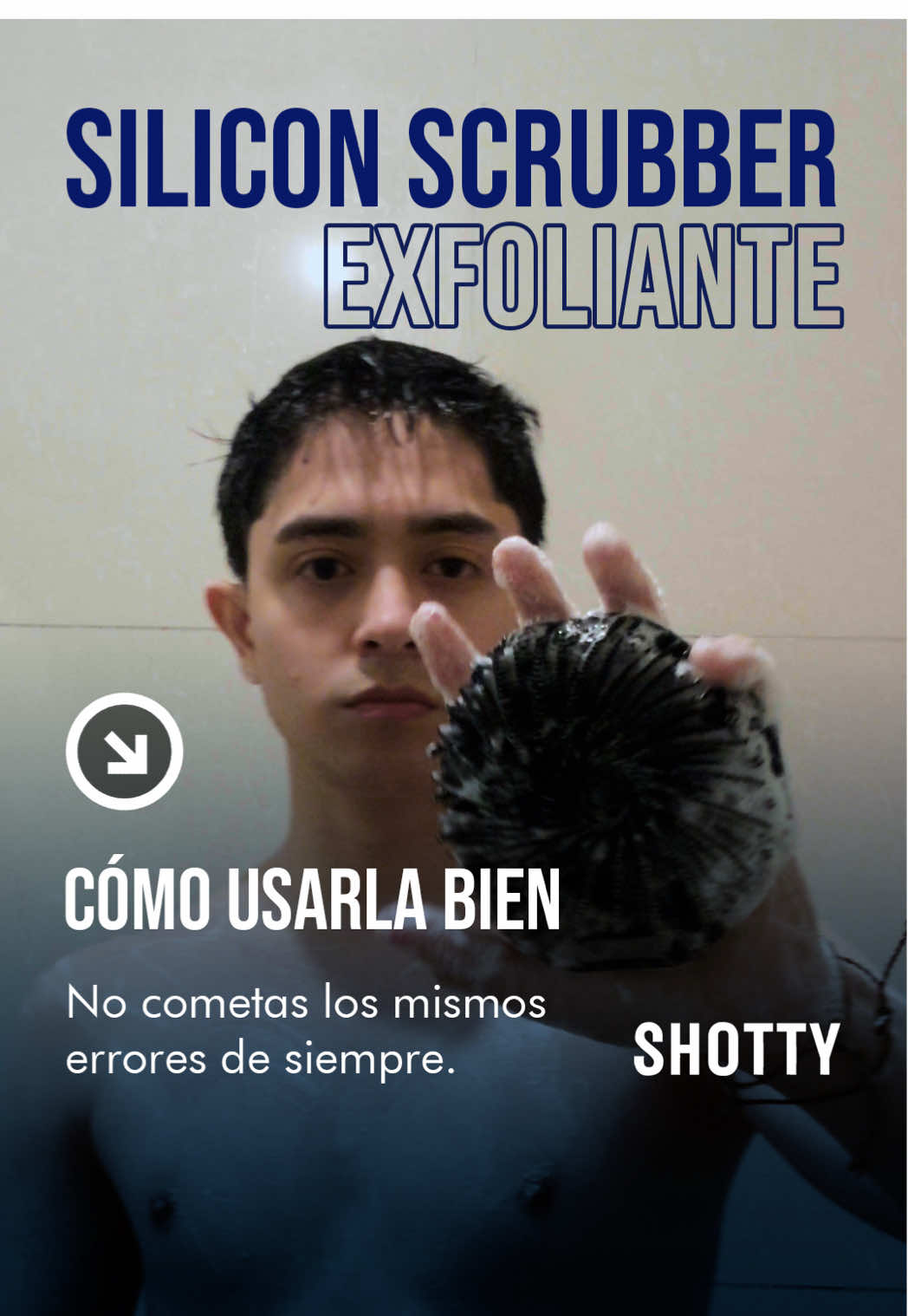 Así es como destrozas tu piel con una esponja exfoliante. 🫠 Si te frotas como si estuvieras lavando los platos, por eso te arde la piel o te salen más granitos. Y un dato que te dolerá: exfoliarte mal hace que tu perfume dure MENOS tiempo. 😱 Mira el video para aprender la técnica correcta (suave y solo 2 veces por semana). Lo que aprendes en este video (Búsqueda): ✅ Cómo usar una esponja exfoliante hombres ✅ Errores al exfoliar la piel ✅ Por qué me salen granos después de exfoliar ✅ Rutina de ducha para hombres ✅ Beneficios de la esponja de silicona ✅ Cómo tener la piel del cuerpo suave ✅ Cada cuánto se debe exfoliar un hombre #ExfoliacionMasculina #CuidadoDeLaPiel #HigieneHombres #ErroresDeDucha #GroomingTips