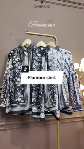 Kemeja mewah kamu wajib punya mumpung lagi discount 😍#promoguncang1111 #gajiansale #kemejawanita #kemejamotif #kemejajumbo 