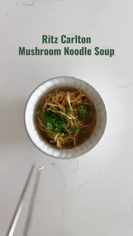 We love the @The Ritz-Carlton for moments just like this 🥰 This was Mandapa, a Ritz Carlton Reserve in case you’re planning a trip to Ubud! 🍜Recipe: For the broth: 150g Dried Shiitake Mushrooms 5 Cloves Garlic, Sliced 1 Large Ginger, Sliced 1 Onion, Sliced 2 tbsp Vegetable Oil 2 Liters Water 1 tsp Salt  Add oil to large stock pan. Add onion and sautee for a couple mins.  Add ginger and garlic and let onion start to brown. Add salt.  Add dried mushrooms. Add Water.  Lower heat, cover and simmer for 2 hours.  Noodles: 1/4 Cup Cabbage, Sliced 1/4 Shallots, Diced 1/4 Cup Leek, sliced 1/2 Chili Sliced 2 tbsp Soy Sauce 1 tbsp Sesame Oil 1 tbsp Chili Oil 1 tbsp Vegetable Oil Pinch Salt and Peoper  Sear tofu with salt and pepper and set aside. Add vegetable oil to skillet.  Add cabbage and salt and pepper. Wait to soften then add shallots and leeks.  Let soften then add garlic.  Add back Tofu. Add chili and sesame oil. Add noodles then soy sauce.  Take noodles out and top with broth and  chilies. Enjoy. #soupseason #Recipe #mealprepideas #soup #food 