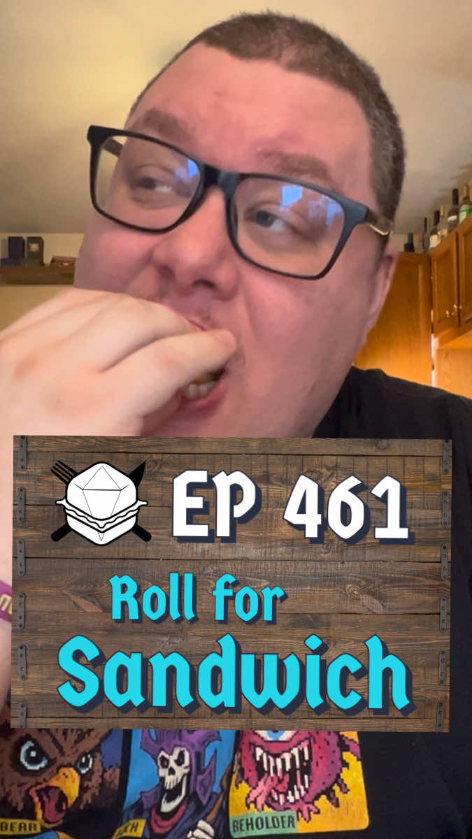 S9 - E461 - 12/1/25 - Buckle up (Your Pilgrim Shoes) it’s time for the Leftover Thanksgiving Special! . . . #rollforsandwich #food #dice #dungeonsanddragons #sandwich 