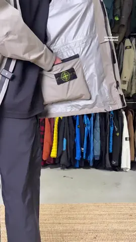 Who needs to worry about wet pants under your raincoat when your raincoat comes with pants? 📹: matsisland / IG