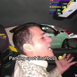Parking spot final boss 😂 (Twitch - StableRonaldo) #fyp #stableronaldo 
