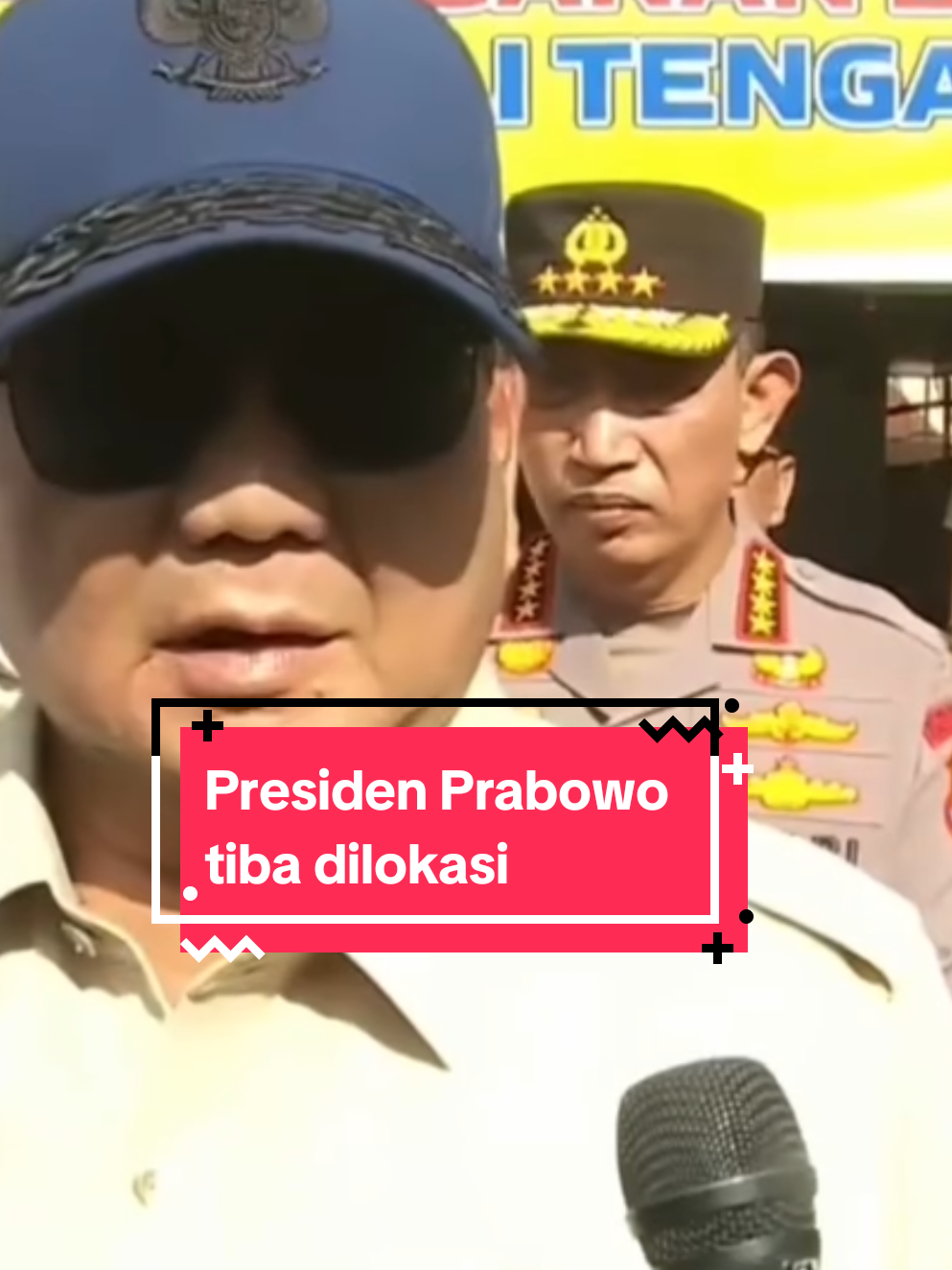 Presiden Prabowo tiba dilokasi bencana banjir dan longsor #prayforsumatera #prabowo 