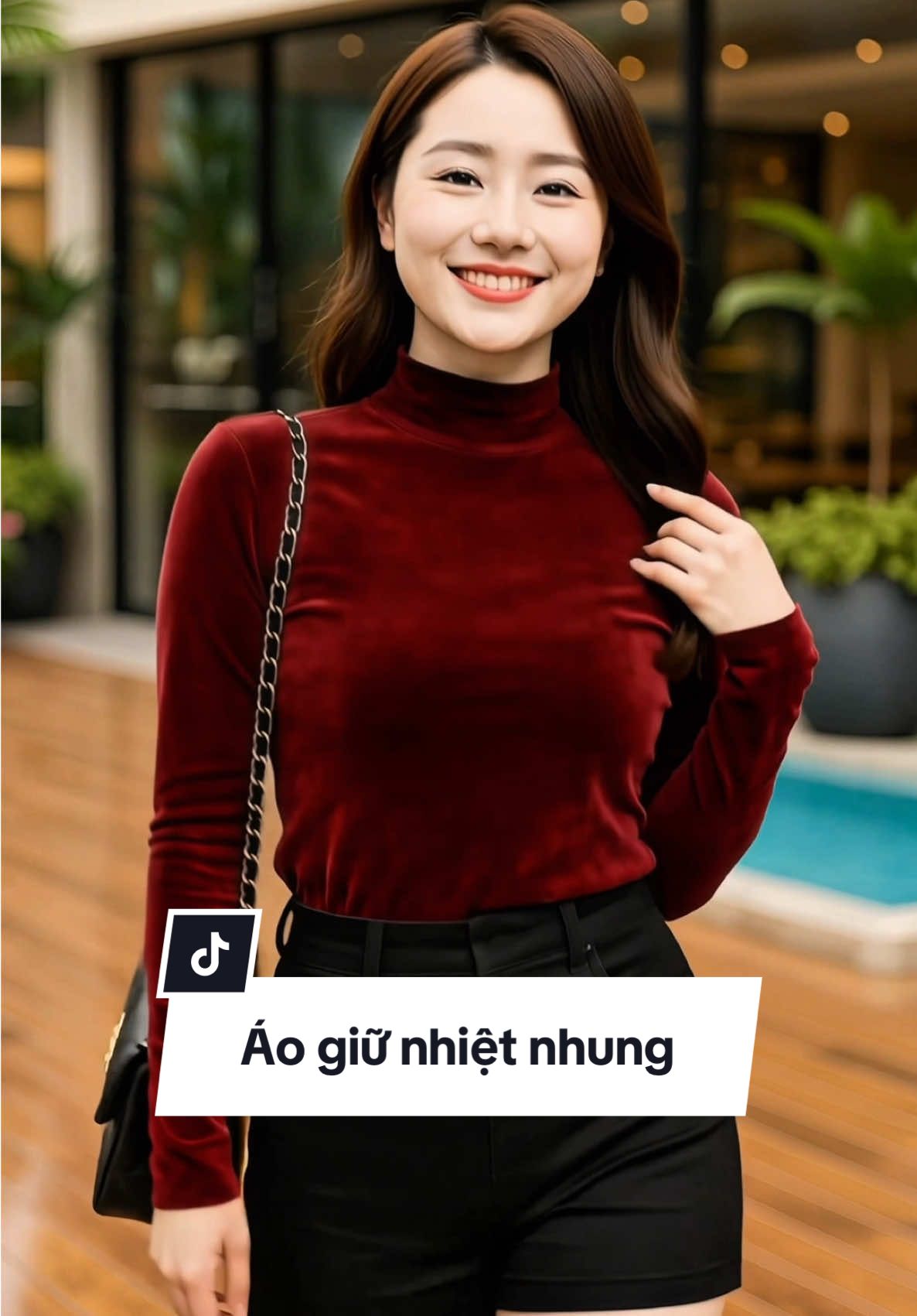 Áo giữ nhiệt nhung ##xuhuongtiktok #tiktokthoitrang #viralvideo 