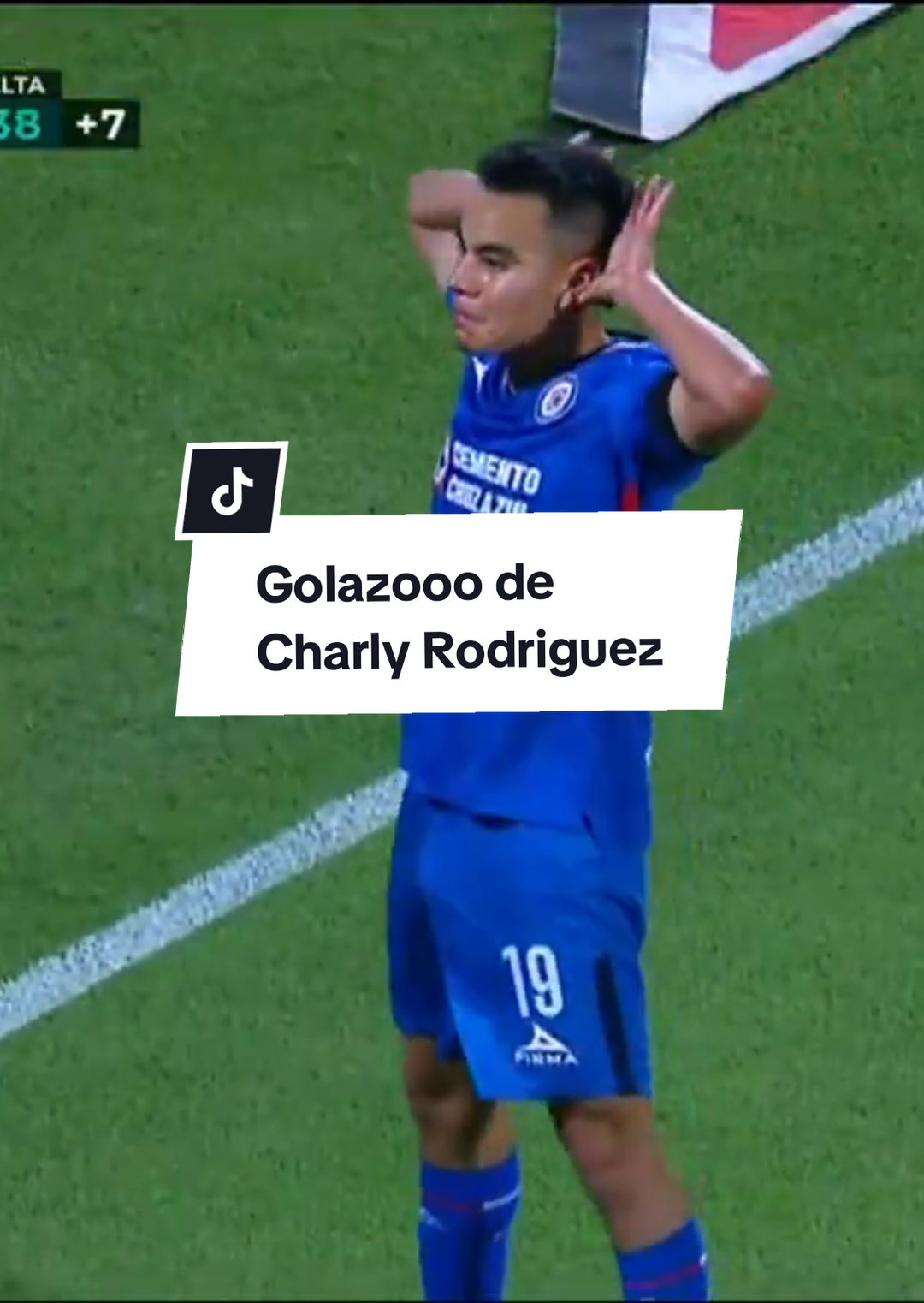 Vaya golazo de Charly Rodriguez  El gol que dio el pase a la semifinal  #charlyrodriguez #cruzazul 