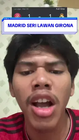 skrg mau alasan apa lagi itu si demit #realmadrid #madrid #girona #laliga #footballtiktok 