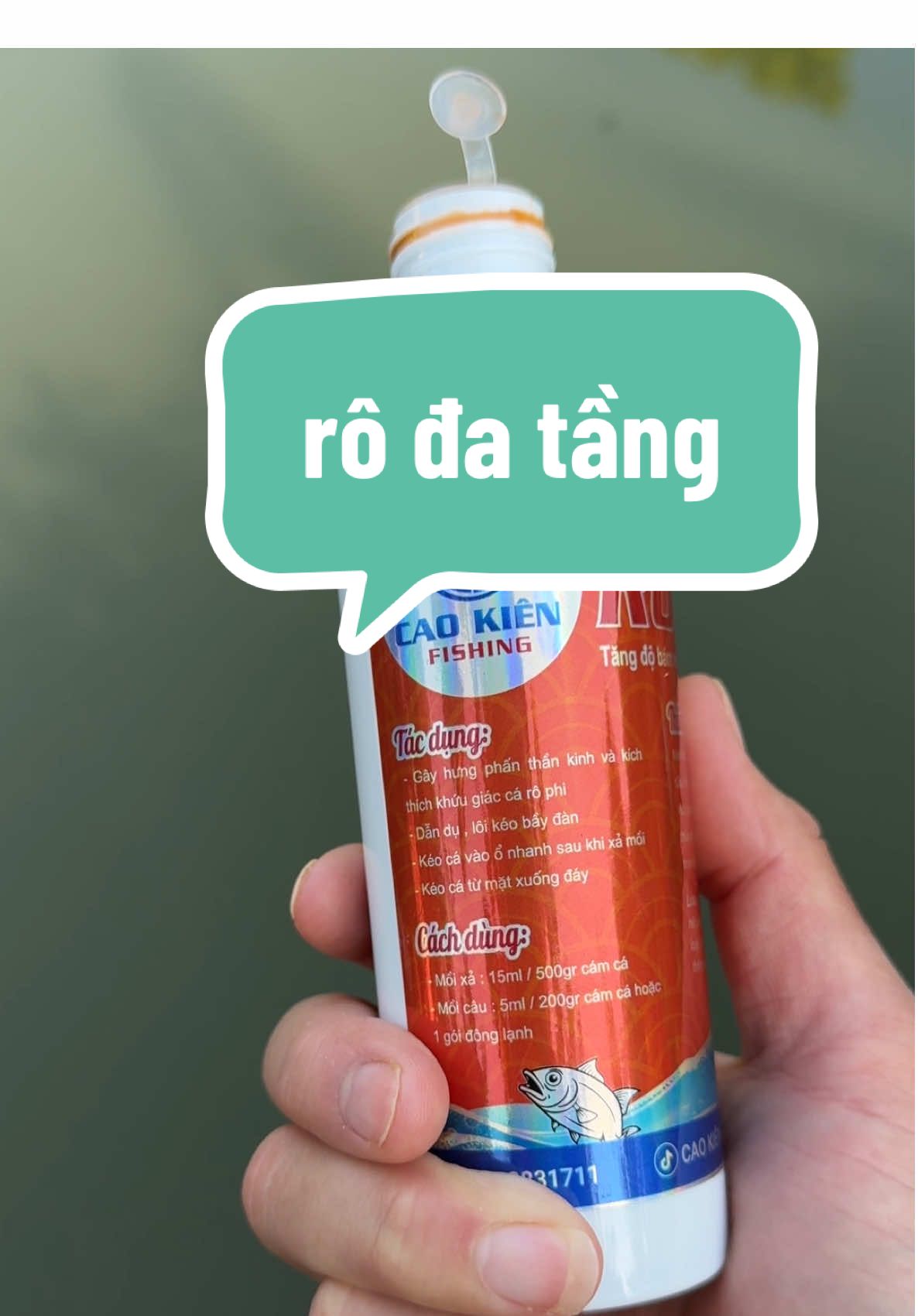 Hương Liệu Câu Rô Phi. Rô Đa Tầng 200ml #cauca #caucagiaitri #ngovanquan68 