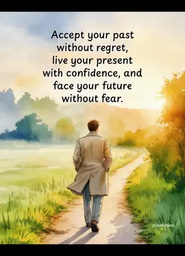 Accept the Past. Own the Present. Fear Nothing Ahead. 🔥 ✨ #creatorsearchinsights #motivation #life #mindset #positivity 