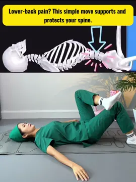 A gentle yet powerful movement to release tension in your lower back, improve spinal mobility, and strengthen the muscles that support your lumbar spine.  Perfect for anyone who sits a lot or experiences tightness and soreness.  Tried it yet? Comment one word below.  #lowerbackpain #spinestrength #lumbarhealth #backmobility #dailywellness