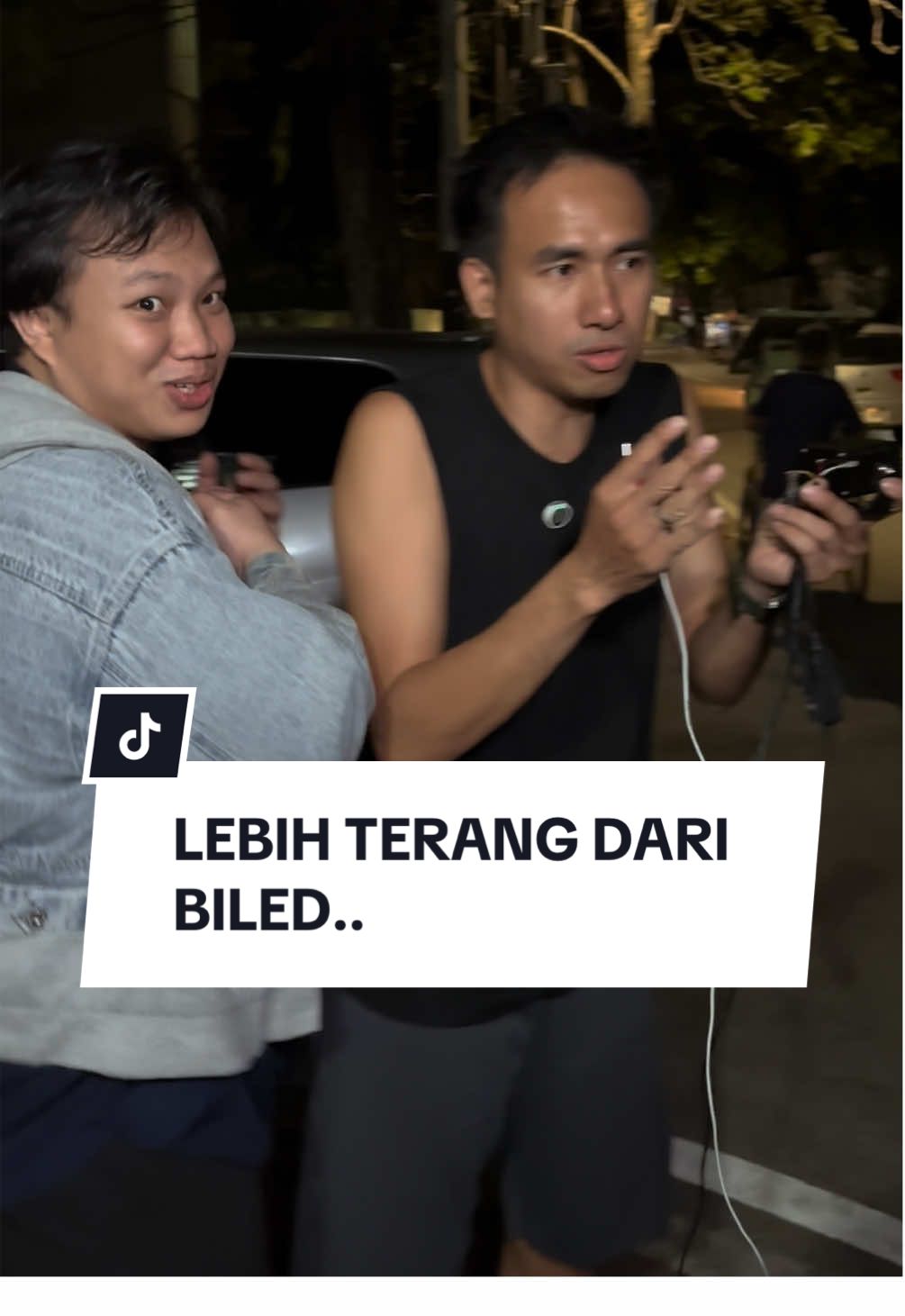 Lampu tembak lebih terang dari biled.. #fyp #tv #biled #helm #meelytz 