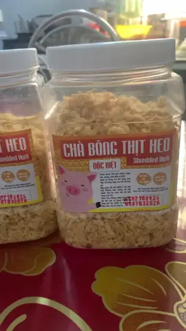 Chà bông thịt heo ngon quá mấy anh chị muốn mua ăn thử bấm vào giỏ mua ạ #xu  #xuhuong 