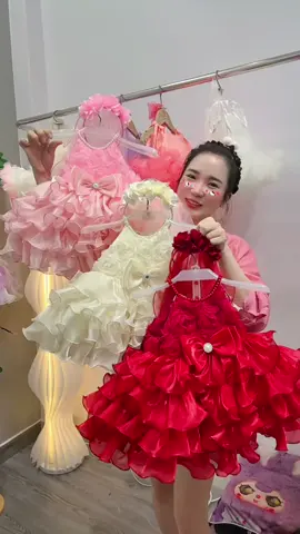 Váy thôi nôi bé gái #xuhuong #mevabe #videoviral #tet #vaycongchua 