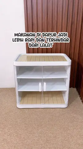 Makanan jadi higienis, terhindar dari lalat, debu dan binatang kecil lainnya😍💖✨ #rakmakanan #lemarimakanan #rakserbaguna #raksaji #tempatmakanan 