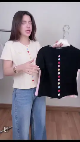 Raibow top - เสื้อแขนสั้น #เสื้อผ้าแฟชั่น #เสื้อยืด #เสื้อผ้าผู้หญิง 