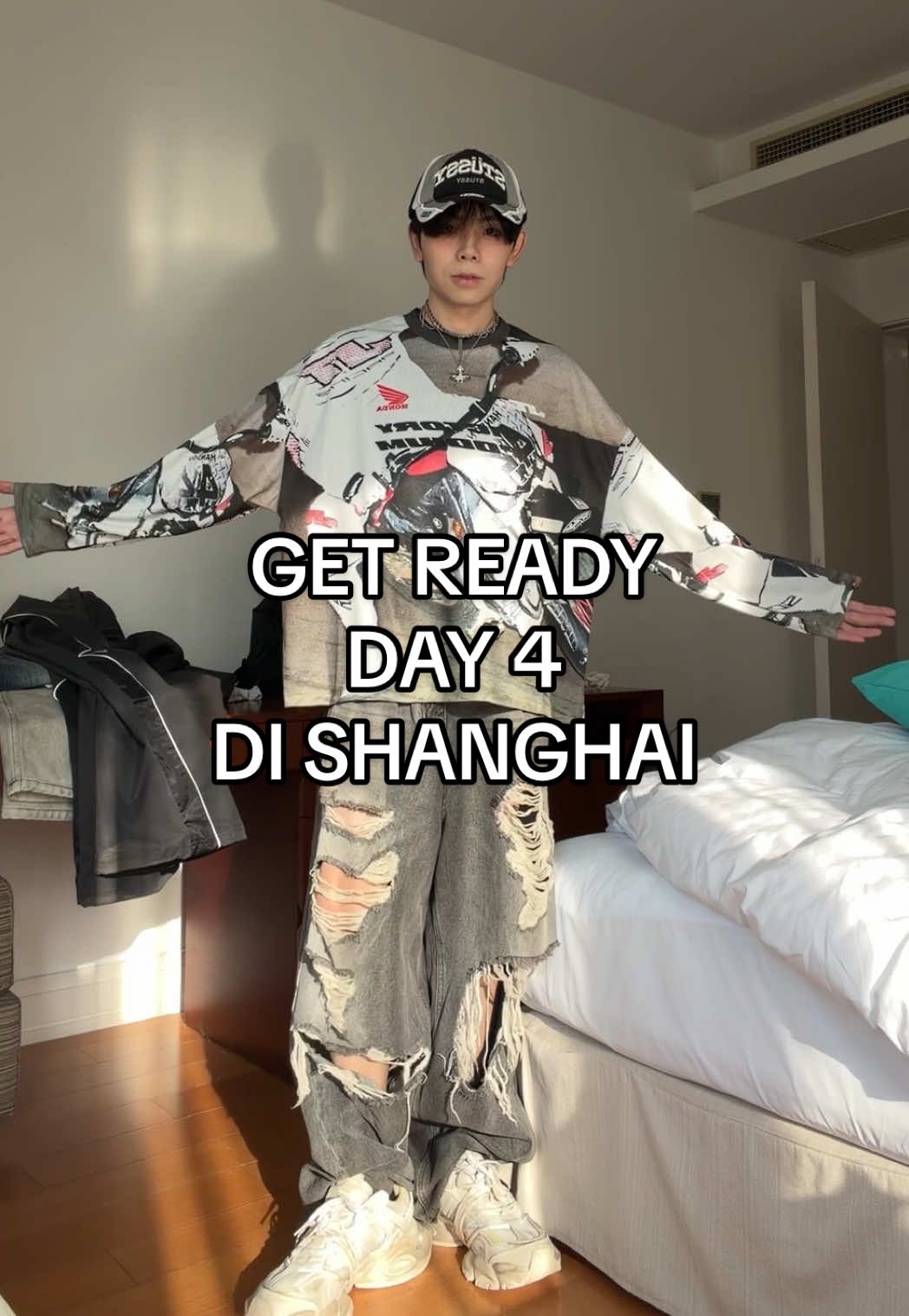 Get ready day 4 di shanghai!!   #getready #shanghai #china 