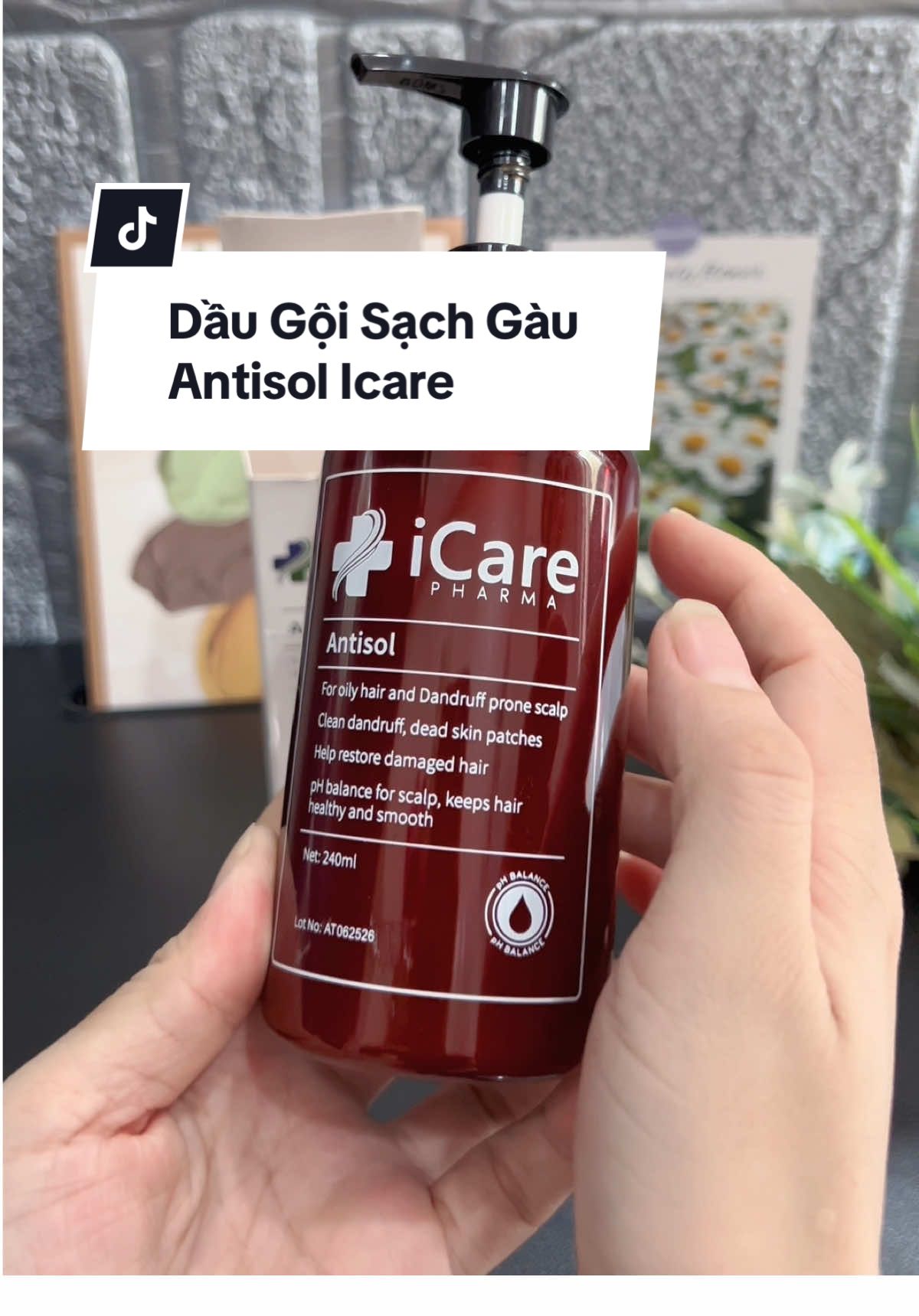 Dầu Gội Sạch Gàu Antisol Icare #daugoisachgau #gaungua #namdadau #antisol  @Tạp hoá nhà Ken  @Tạp hoá nhà Ken  @Tạp hoá nhà Ken 
