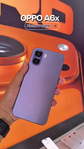 OPPO A6x Plume Purple🖤🕸️ #OPPOA6x #OPPOA6Series #OPPOInStore #viralsound #XYZCBA 