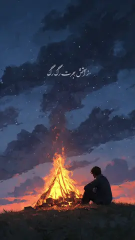 ز آتش هجرت رگ رگ  جانم می سوزد #CapCut #غمگین #دلشکسته 