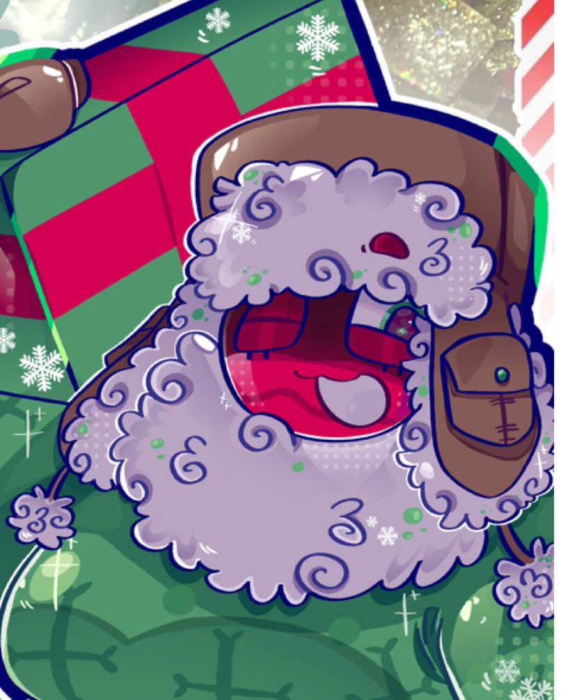 another speedpaint because it’s now December 1st. merry Christmas and thqnk you all for you’re support. it means a lot. ❤️‍🩹 #dandysworld #dandysworldbobette #christmas #rendering #dandysworldchristmas 