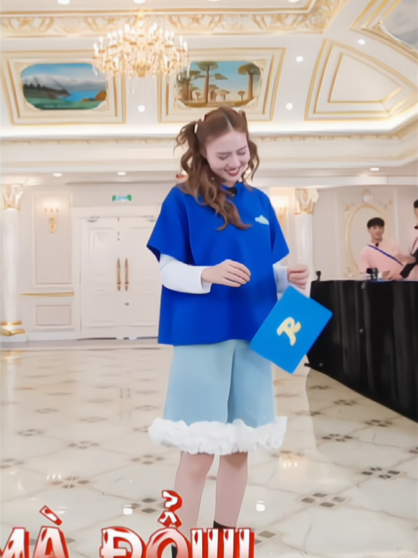 Cổ đáng iu quá ☺️ Cái nét nó vừa hoạt hình, vừa chibi mà vừa rách quần 🤣 #ninhduonglanngoc #ndln  #RunningManVietnam #RunningManVietnamSeason3 #viral 