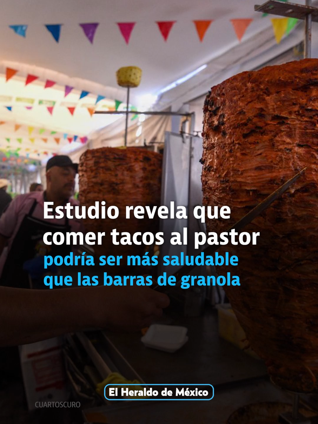 Nadie puede resistirse a unos buenos tacos al pastor. 🌮❤