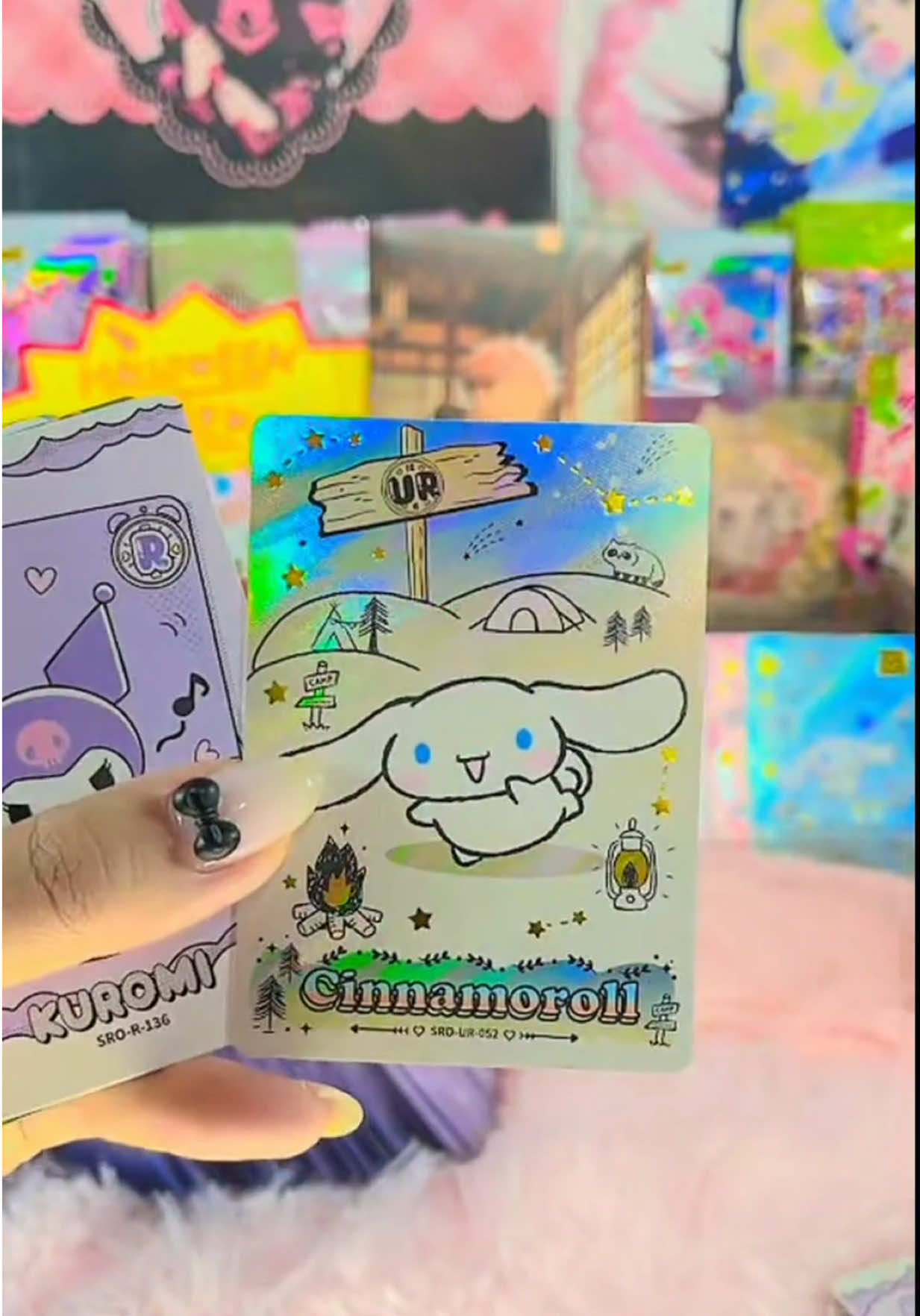 Sanrio ! Sooo 🥰 cute #sanrio #ccg #live #fyp #card 