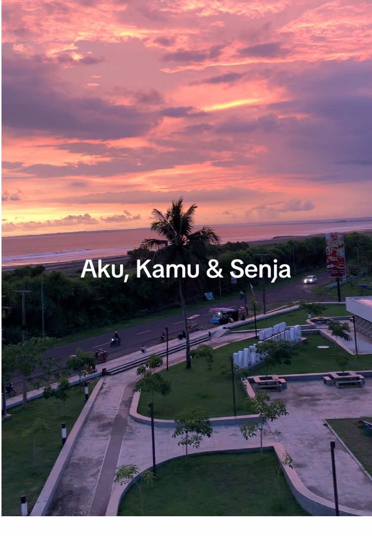 sunsetnya bikin adem🥹 #grandpangandaran #fyp #pangandaran